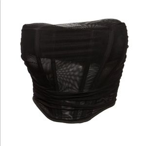 NWT Mesh Corset Top